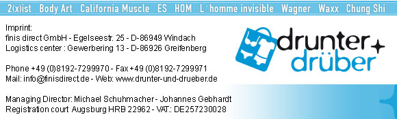 Impressum drunter & dr�ber