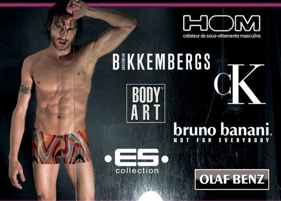 HOM - Bikkembergs - Calvin Klein - Body Art - Bruno Banani - ES - Olaf Benz